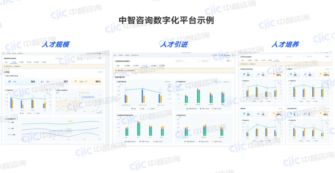 中智咨询人才队伍建设数字化平台