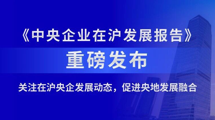 【相约进博】中智咨询代表发布《中央企业在沪发展报告》