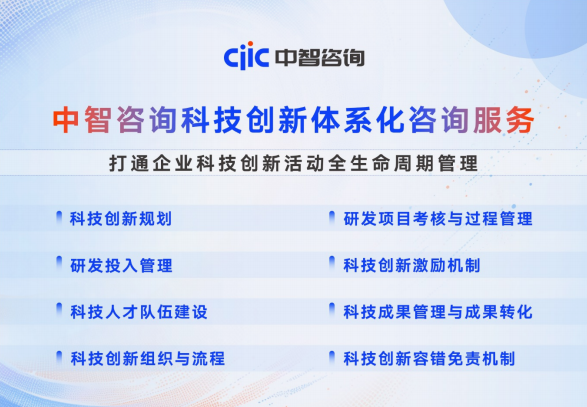 中智咨询科技创新体系化咨询服务