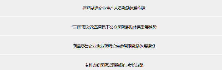 医药医疗战略规划咨询公司告诉你企业生产人员的薪酬模式